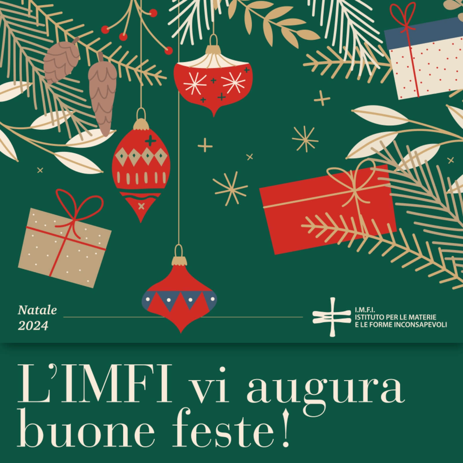 IMFI AUGURA BUONE FESTE